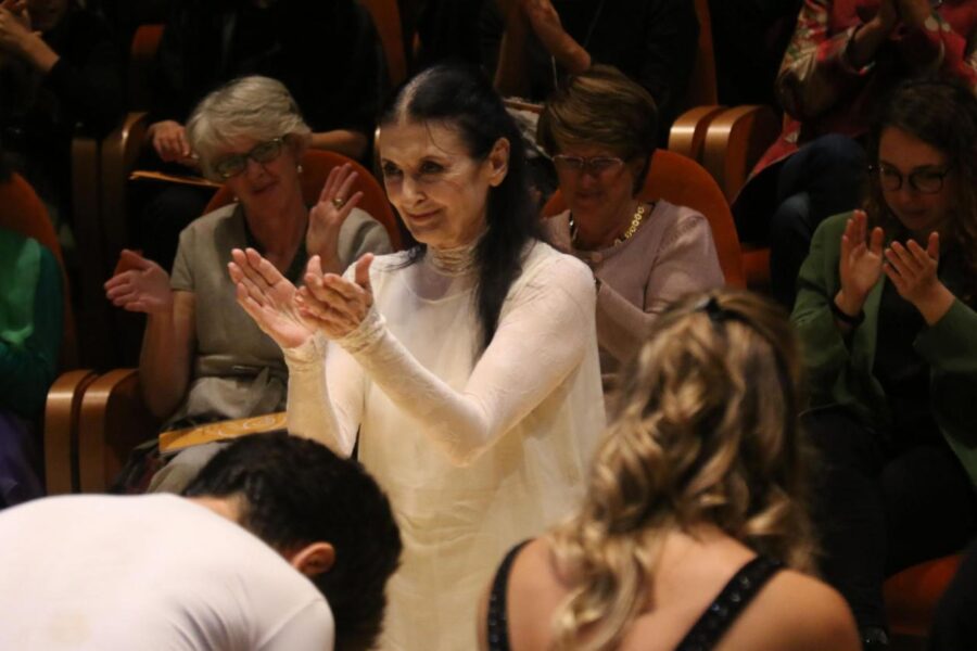 Foto LaPresse – Raffaele Rastelli 30/09/2017 Cremona (Italia)Spettacolo Festival StradivarianoMuseo del ViolinoNella foto: Carla Fracci