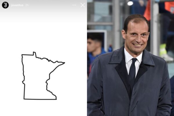 Perché la Juventus ha pubblicato i confini del Minnesota per annunciare Allegri nuovo allenatore