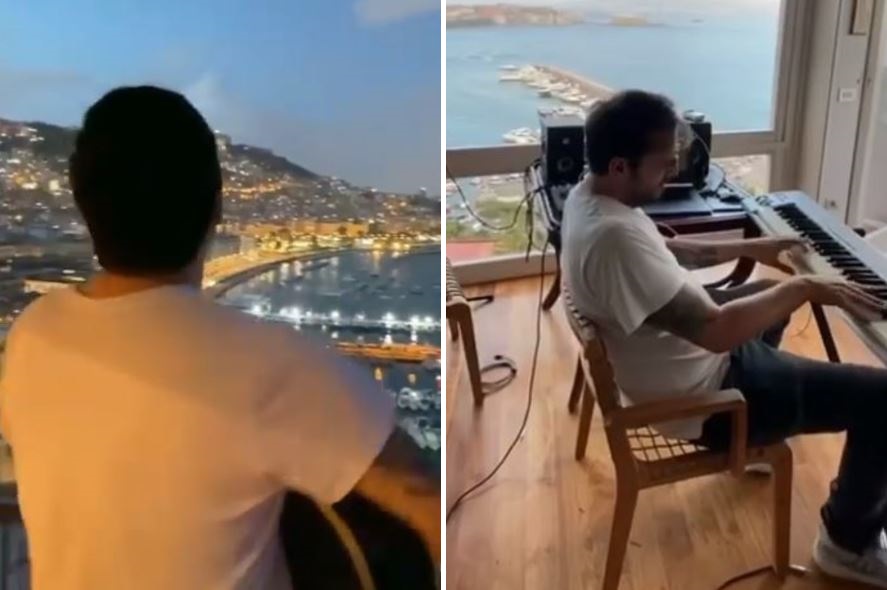 La dedica di Cesare Cremonini a Napoli: “Non è finita, abbracciami”