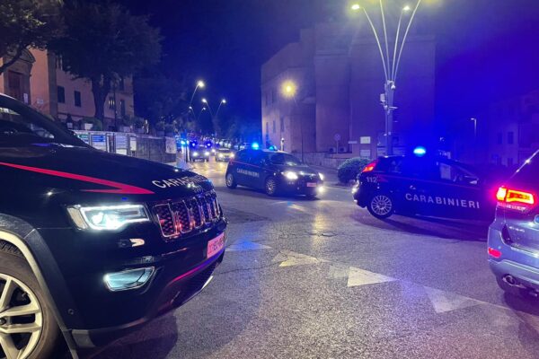 Il blitz in via Camassei