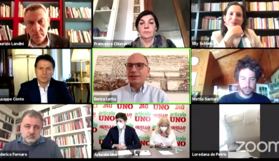 Letta apre a Conte: “Le Amministrative tappa di convergenza per le Politiche”