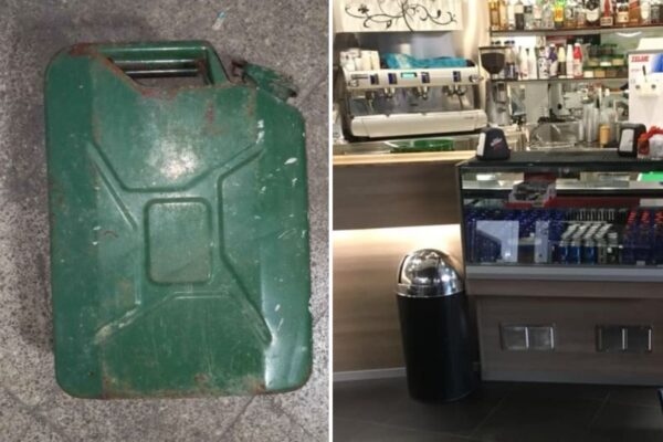 “O paghi o ti bruciamo il bar”, tentano l’estorsione appoggiando una tanica di benzina sul bancone
