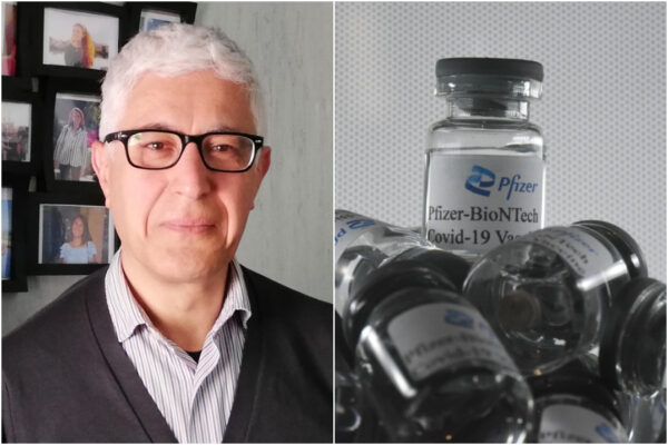 Effetti collaterali del vaccino Pfizer, il virologo: “Niente ansia, le analisi preliminari sono inutili”