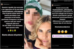 Il figlio di Costacurta denuncia: “La polizia mi ha picchiato e perforato il timpano”