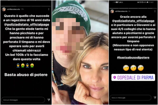 Il figlio di Costacurta denuncia: “La polizia mi ha picchiato e perforato il timpano”