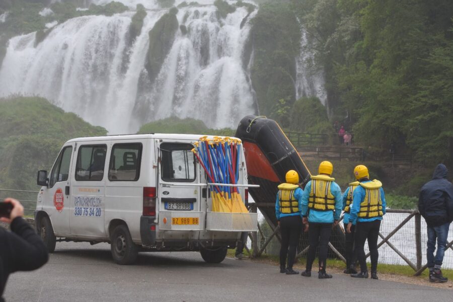 Il centro rafting Marmore