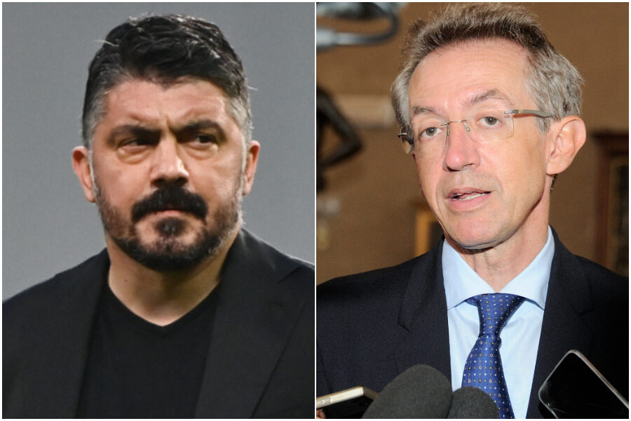 Gattuso dà una lezione a Manfredi: mai alzare bandiera bianca