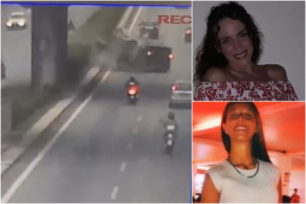 Chiara e Alessia, morte nello schianto a Palermo: le immagini dell’impatto terrificante