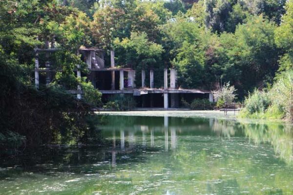 Il lago ex snia viscosa