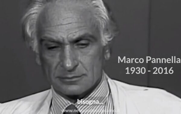 Nessuno tocchi Caino lancia uno spot su Marco Pannella per la campagna “Compresenza”