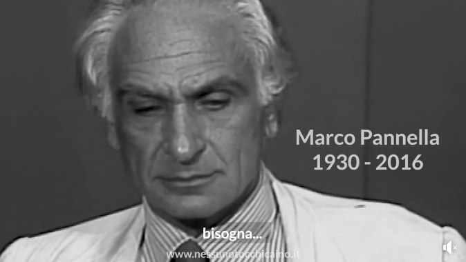 Nessuno tocchi Caino lancia uno spot su Marco Pannella per la campagna “Compresenza”