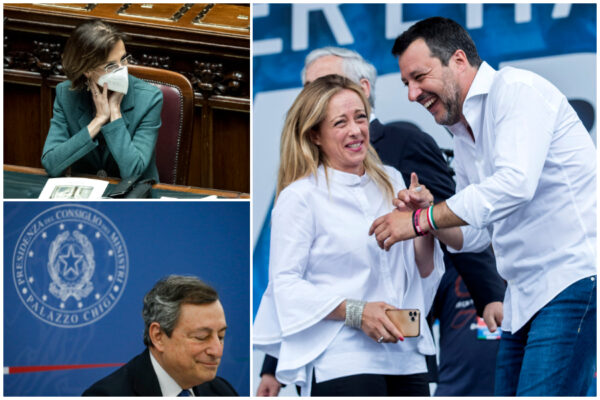 Primi 100 giorni di governo: Draghi promosso ed exploit di Cartabia, Meloni scalza Salvini