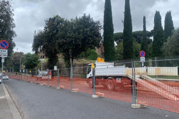 Roma, lavori a via dei Cerchi: in arrivo una nuova ciclabile