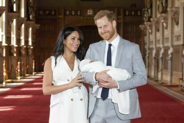 FILE – Britain’s Prince Harry and Meghan, Duchess of Sussex, pose with their newborn son Archie Harrison Mountbatten-Windsor in St George’s Hall at Windsor Castle, Windsor, south England, on May 8, 2019. It won’t be long before Archie is a big brother. His mother is due to give birth to a baby girl sometime this summer. Hopefully, the introduction of the new sibling will go smoothly, but seasoned parents and pediatric experts warn that the transition takes preparation and diligence. (Dominic Lipinski/Pool via AP, File)
