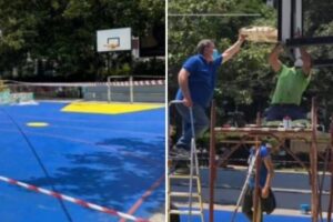 Il campo di basket per Silvia Ruotolo, vittima innocente della camorra: “Ha i colori che lei amava” Il campo di basket per Silvia Ruotolo, vittima innocente della camorra: “Ha i colori che lei amava”