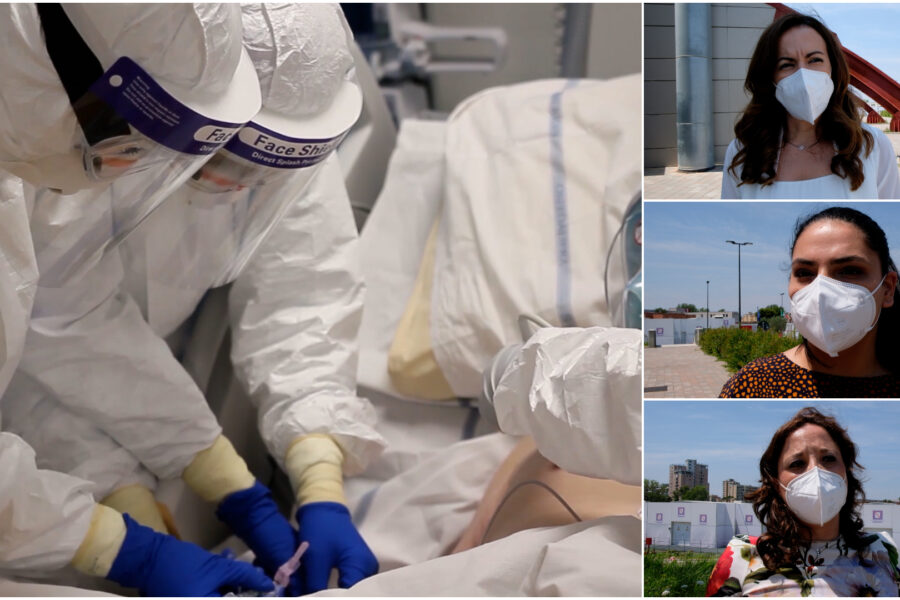 I reparti Covid dell’Ospedale del Mare iniziano a chiudere: “Ci portiamo ancora dentro il dolore dei malati”