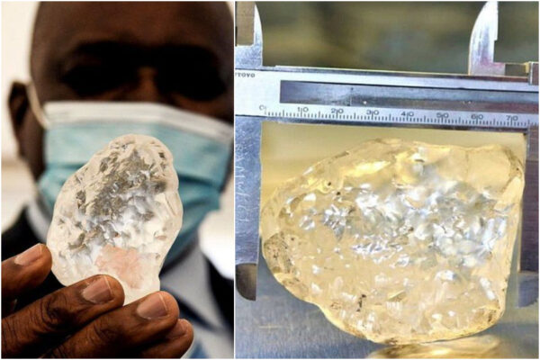 Trovato il terzo diamante più grande al mondo: il miracolo dell’Africa ancora non ha un nome