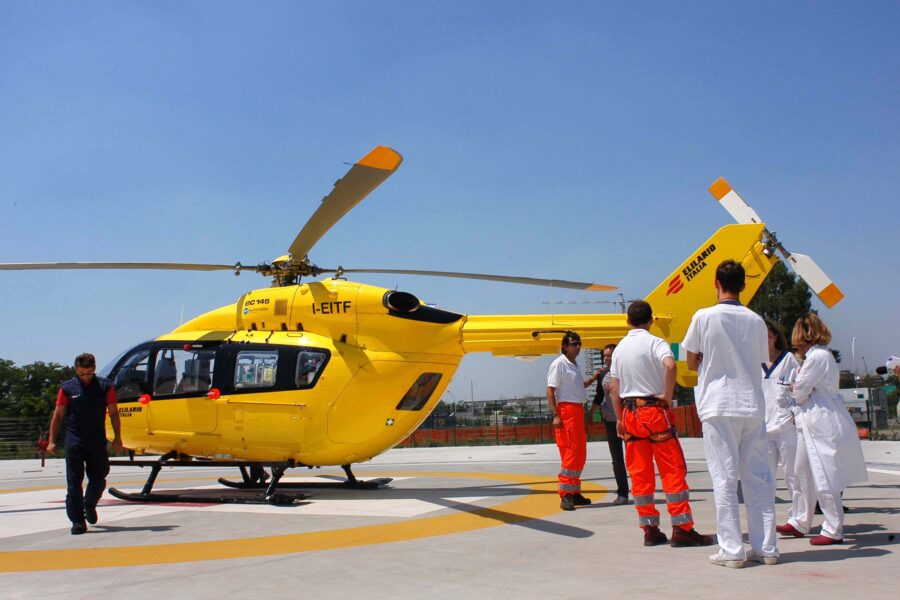 Elisoccorso in azione