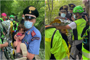 Bambino ritrovato, i punti oscuri sulla scomparsa di Nicola: l’allarme dopo 9 ore, i sandali e il sangue sulla porta