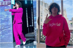 Chi è Sangiovanni, il cantante esploso ad Amici e insultato per strada perché vestito di rosa