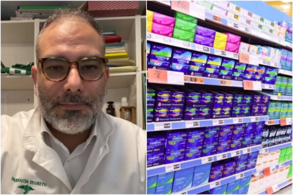 “Il ciclo non è un lusso”, così a Napoli una farmacia elimina l’Iva al 22% sugli assorbenti