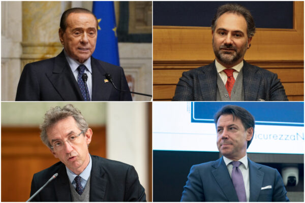 Conte e Berlusconi smascherano Manfredi e Maresca