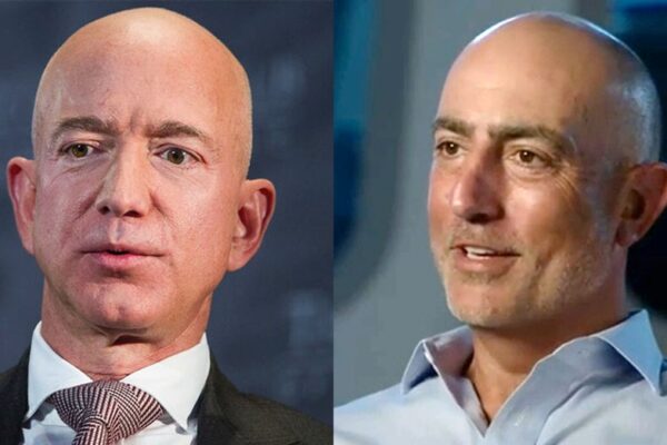 Jeff e Mark Bezos