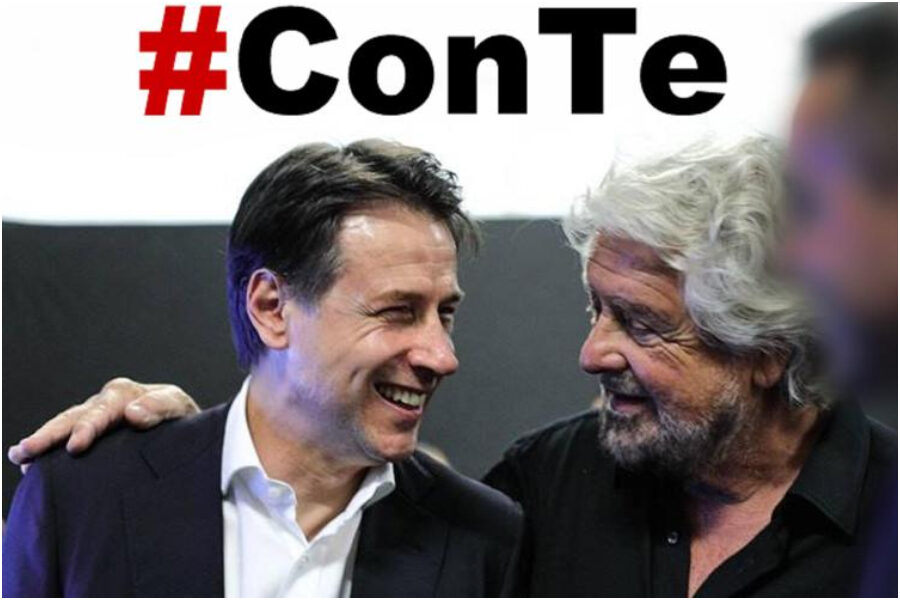 Ancora distanze tra Conte e Grillo, la conferenza dell’ex Premier: “Beppe, hai distrutto il progetto”