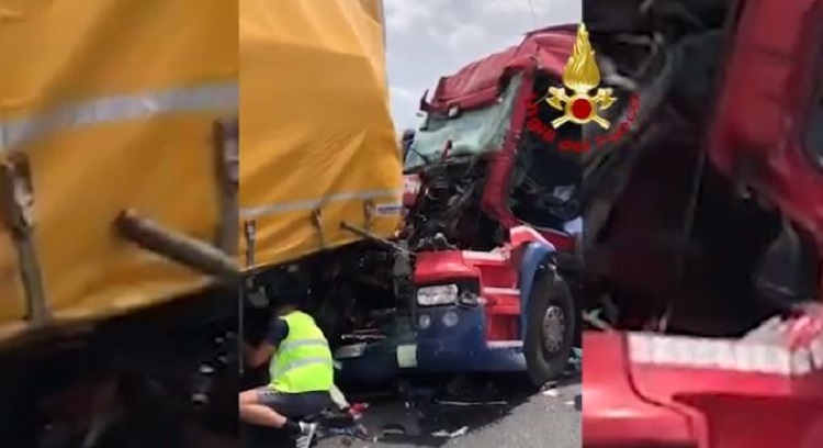 Incidente mortale sull’A13, camionista perde la vita in maxi tamponamento: altra vittima anche nel Piacentino