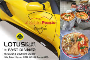 Il Lotus Club Roma si raduna per la prima volta nel 2021 e sceglie la pizza napoletana di Errico Porzio