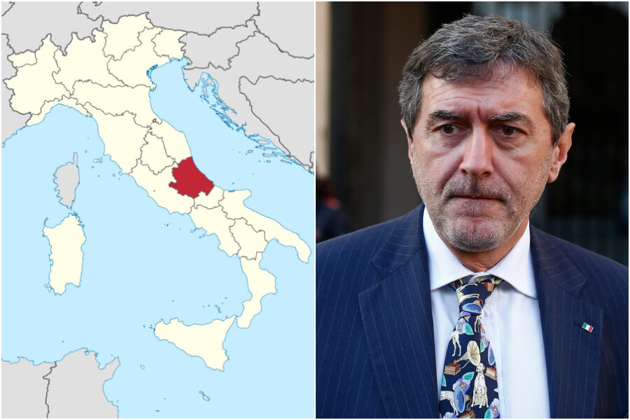 “L’Abruzzo si affaccia su tre mari”, la gaffe virale del presidente Marsilio che scatena la bufera politica