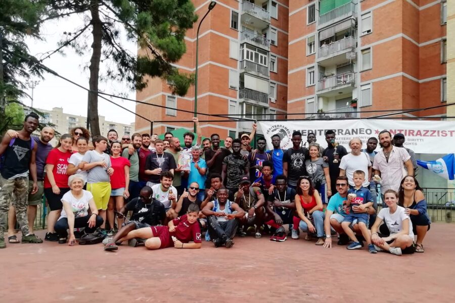 Da Scampia parte ‘Mediterraneo antirazzista’: “lo sport come strumento per abbattere frontiere e costruire diritti”