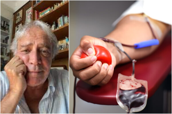 La bufala di Enrico Montesano sul sangue coagulato donato dai vaccinati: l’attore smentito dall’AVIS