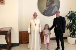 La piccola Noemi incontra Papa Francesco: “Un sogno che si avvera”