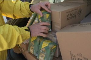 Da Coldiretti 55 pacchi alimentari per le persone disagiate assistite dal Comune