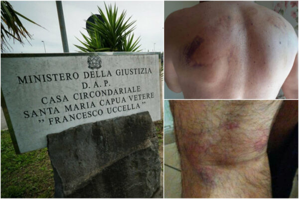 Torture in carcere, l’orrore vissuto dai detenuti: “Dopo mattanza per tre giorni senza cibo né cure”