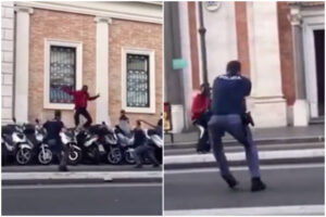 Roma, indagato l’agente della Polfer che ha sparato allo straniero alla stazione Termini – VIDEO –
