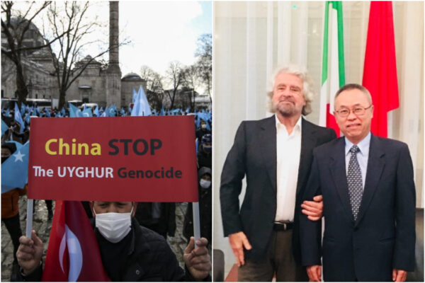 La repressione cinese degli Uiguri è “sensazionalismo”, Grillo e i 5 Stelle si schierano col regime