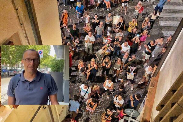 “Squadristi” No Vax sotto casa del sindaco di Pesaro Ricci: “40 minuti a terrorizzare la mia famiglia”