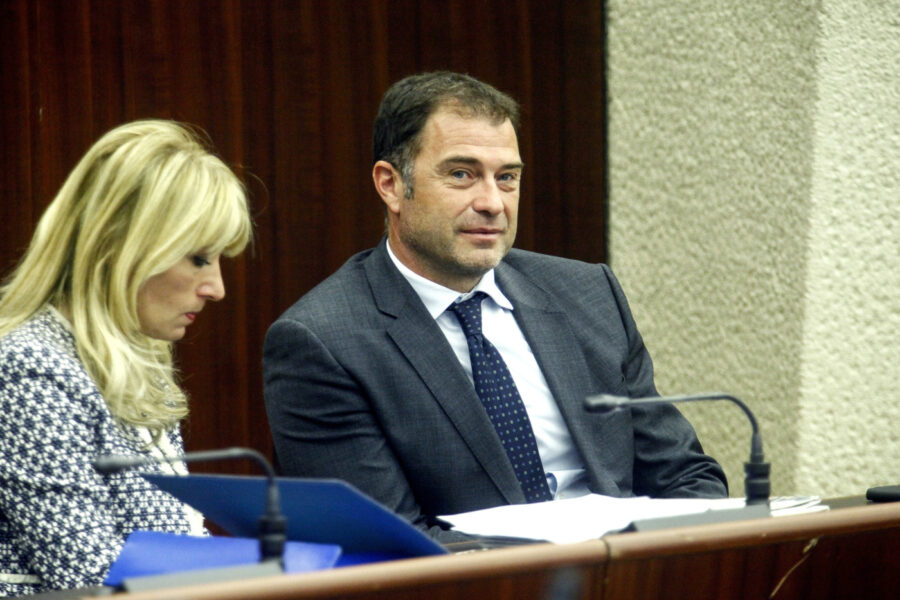 Foto LaPresse – Mourad Balti Touati
15/05/2018 Milano (Ita) – via filzi 22 – aula del consiglio regionale
Cronaca
Seduta del consiglio regionale della Lombardia
Nella foto: Antonio Rossi