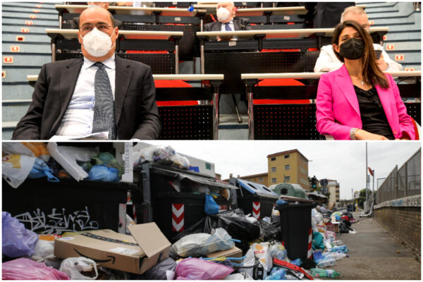 Emergenza rifiuti, nuovo scontro Comune – Regione: Raggi ricorre al Tar contro il commissariamento