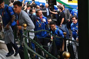 Italia Campione d’Europa: la coppa è arrivata a Roma