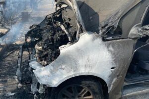 Incendio a Ponte di Nona, i residenti: “Un disastro”