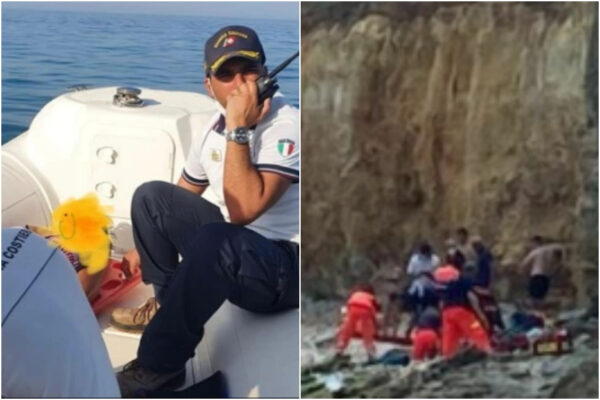 Dramma a Otranto, Pia e Francesco muoiono annegati risucchiati dalla corrente