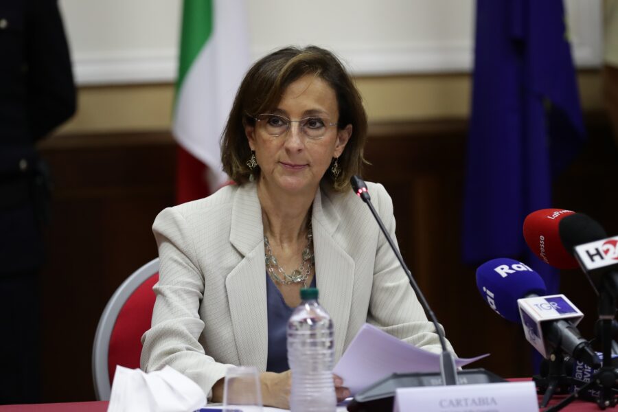MARTA CARTABIA, MINISTRO DELLA GIUSTIZIA