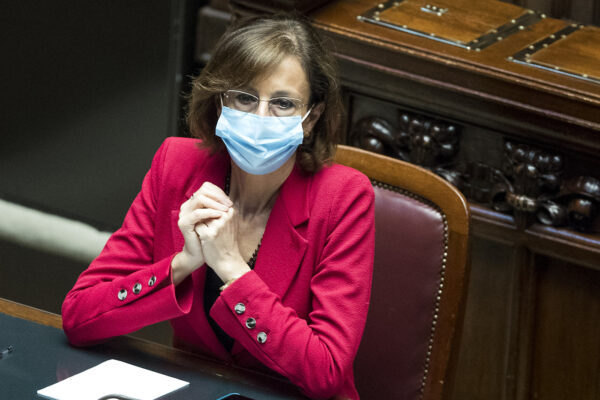 Foto Roberto Monaldo / LaPresse
23-06-2021 Roma
Politica
Camera dei Deputati – Comunicazioni del Presidente del Consiglio Mario Draghi sul prossimo Consiglio europeo
Nella foto  Marta Cartabia

Photo Roberto Monaldo / LaPresse 
23-06-2021 Rome (Italy) 
Chamber of Deputies – Communications from Prime Minister Mario Draghi on the next European Council 
In the pic Marta Cartabia