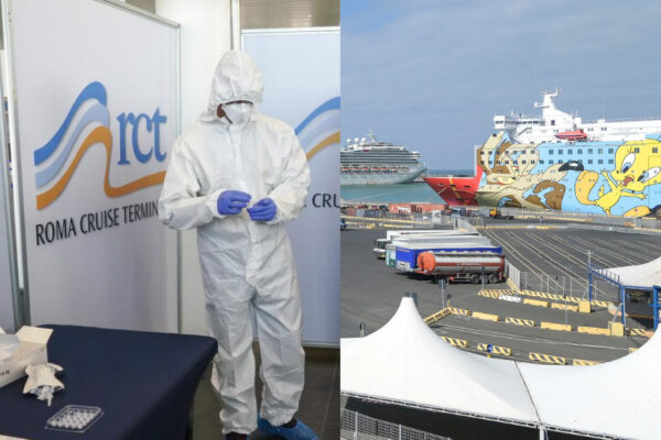 Vaccini a bordo al porto di Civitavecchia per chi lavora in mare, D’Amato: “Noi i primi”