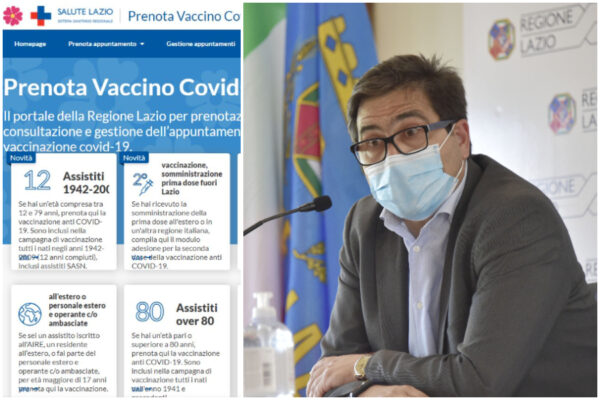 Vaccini, D’Amato: “38mila nuove prenotazioni dopo l’appello di Draghi”, e il portale va in tilt