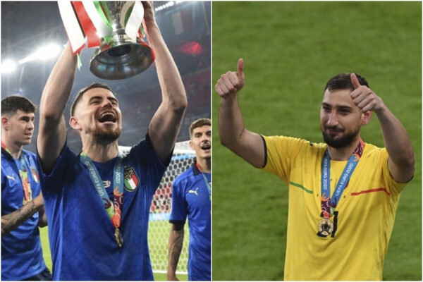 Donnarumma e Jorginho, i due eroi Azzurri ora puntano al Pallone d’Oro: perché sono i favoriti