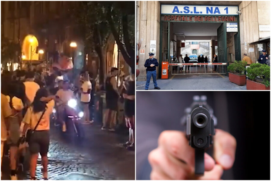 Sangue a Napoli, spari contro poliziotto durante festeggiamenti: operato due volte, è grave